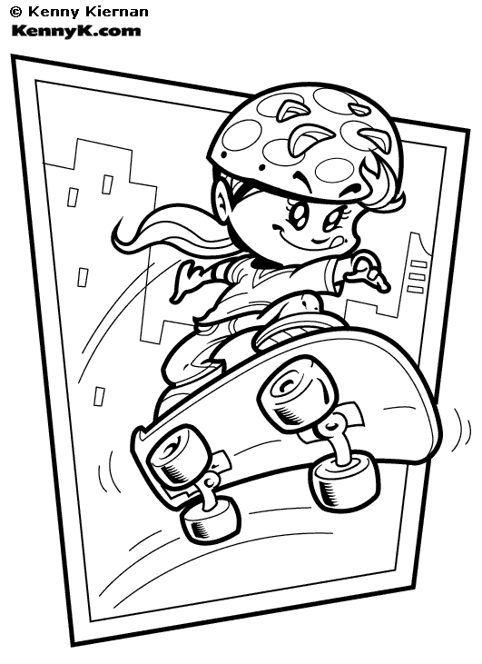 Skateboarden 9