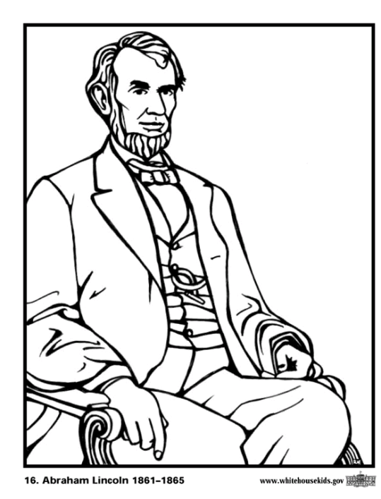 US-Präsidenten Abraham Lincoln