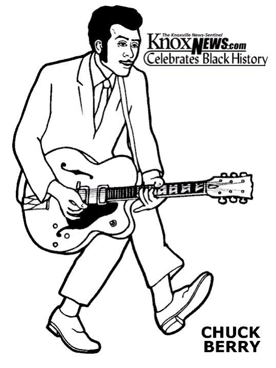 Bekannte Musiker Chuck Berry