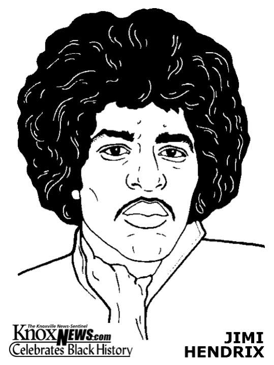 Bekannte Musiker Jimi Hendrix
