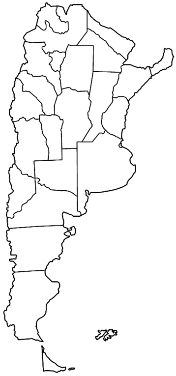 Geografie & Karten Argentina