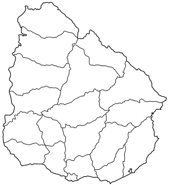 Geografie & Karten Uruguay